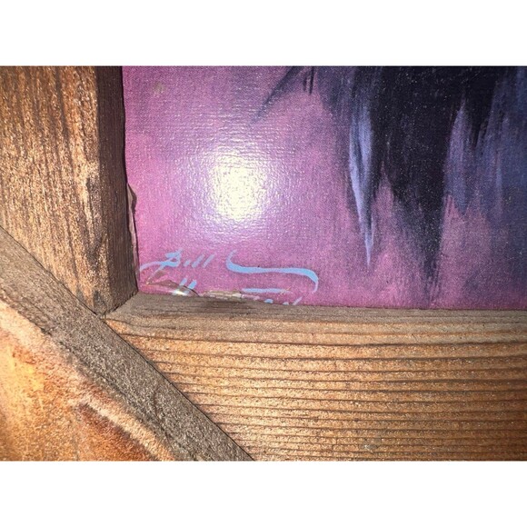 Vintage Native American Framed Paintings Prints by Bill Hampton, unique gift - Picture 6 of 11